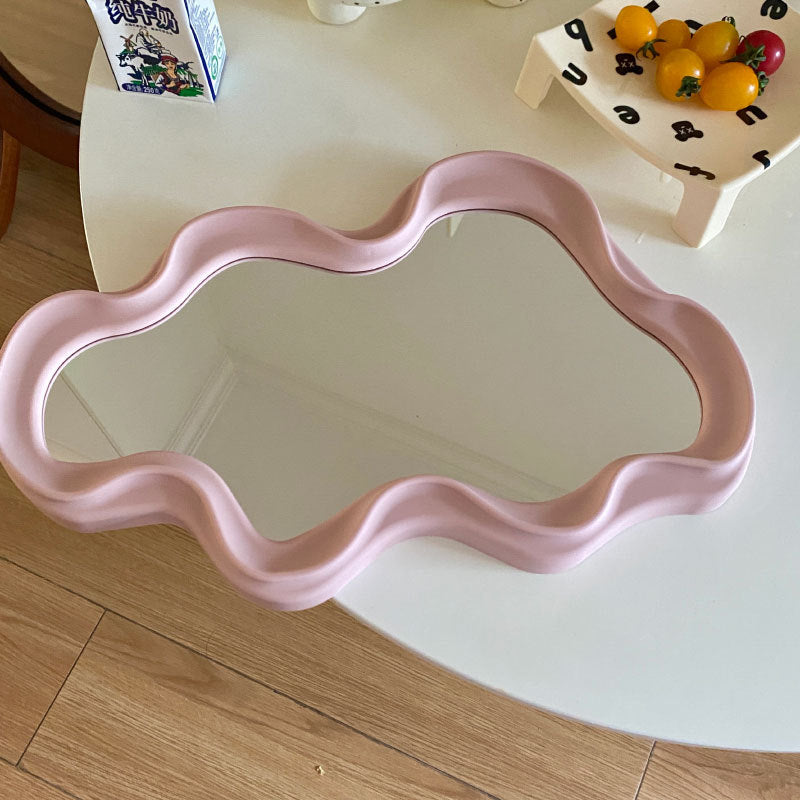 Dresser Clouds Mirror Makeup Mirror Wall-mounted Household Desk